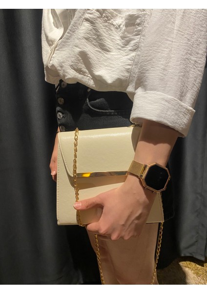 Pyramid Ince Askılı Abiye Çanta