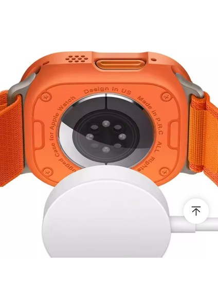 Apple Watch Ultra/ultra2 Silikon Kasa Koruyucu+Ocean Kordon indirimleri
