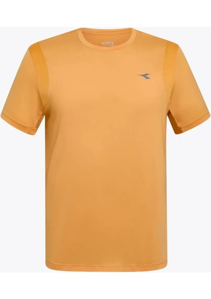 Diadora Tech Run Crew Co Erkek Sarı Tişört - 102.180282-40076
