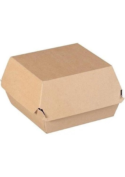 Hamburger Kutusu Natural 13x13x10 cm 300 Adet