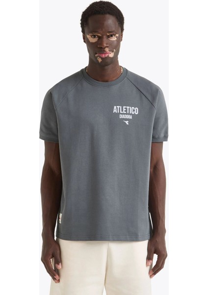 Diadora Legacy Erkek Gri Tişört - 502.181667-75068