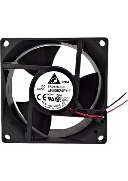 EFB0824EHF-F00 ,80X32MM 24VDC 35-Cfm 3-Kablo Fan