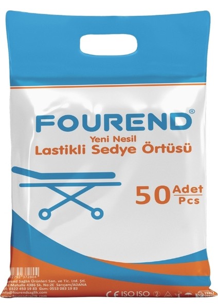 - Lastikli Sedye Örtüsü 250 Adet