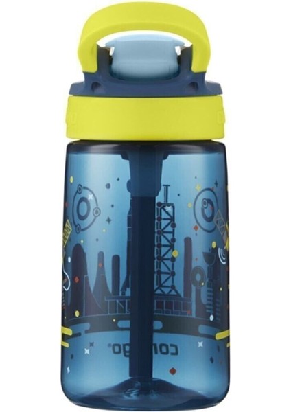 Gizmo Flip Çocuk Suluk 420 ml Tritan Malzeme Mavi BPA’sız Hafif ve Dayanıklı Tasarım