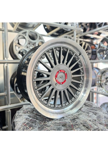 17'' 4X100 Alpina Gunmetal Jant Modeli