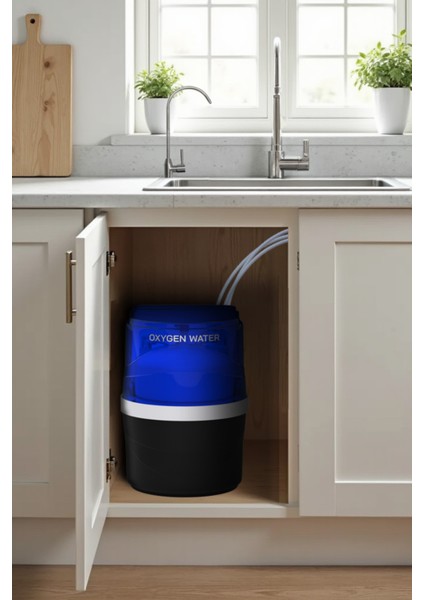 Tezgah Altı Su Arıtma Cihazı 280 Litre 15 Aşamalı Mineral Takviyeli Çelik Tanklı