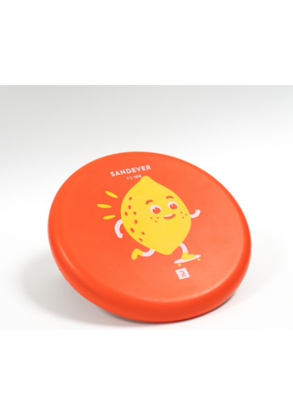 Olaian Frizbi - Kırmızı/limon Desenli - Soft modelleri