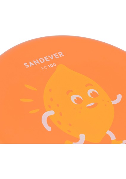 Olaian Frizbi - Kırmızı/limon Desenli - Soft fırsatları