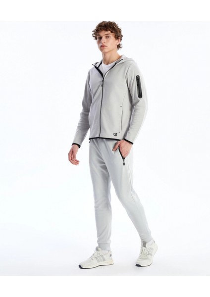 Xsıde Actıve Gri Slim Fit Erkek Eşofman Altı