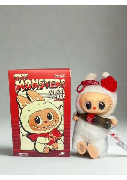 Kolalı Labubu Süpriz Paket Oyuncak 16 cm Kutulu Labubu Figür Şeffaf Kutulu