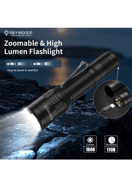 OZL1800 Zoom El Feneri (1800 Lümen) modelleri