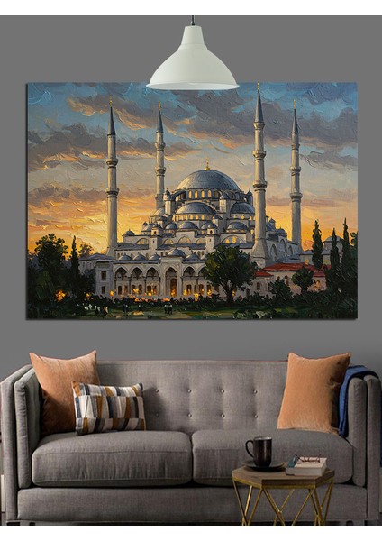Sultanahmet Camii Istanbul Dekoratif Kanvas - Mdf Ahşap Tablo fiyatları