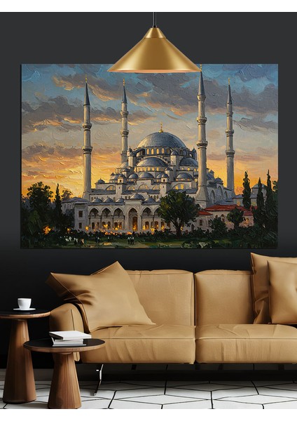 Sultanahmet Camii Istanbul Dekoratif Kanvas - Mdf Ahşap Tablo indirimleri