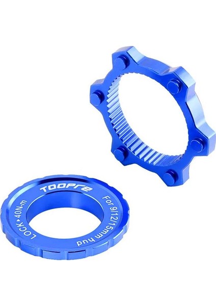 Centerlock Dan 6 Vidalıya Çevirici Adaptör Mavi