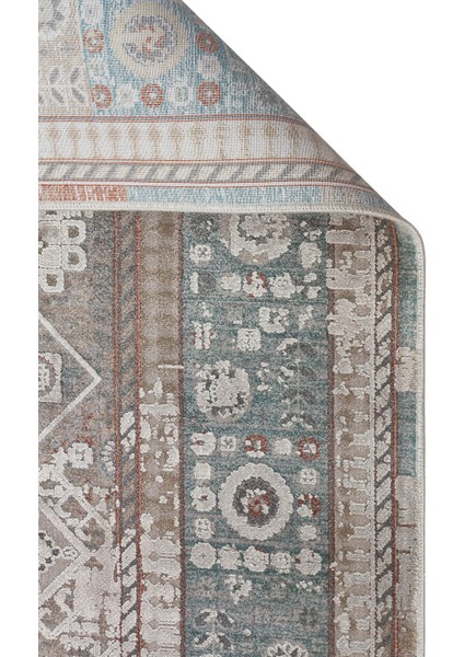 Babil Bbl 03 Gri- Viskon Halı | Klasik Dokuma Salon Halısı