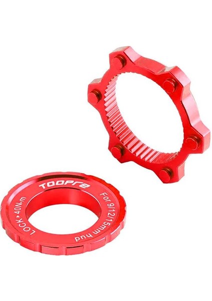 Centerlock Dan 6 Vidalıya Çevirici Adaptör Kırmızı