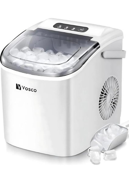 Eko Set Üstü Buz Makinesi 12 kg Beyaz