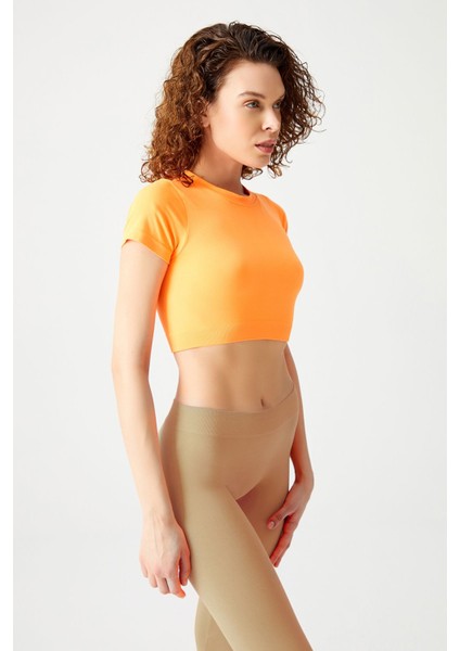 Vizon Esnek ve Toparlayıcı Spor Tayt Basic Seamless modelleri