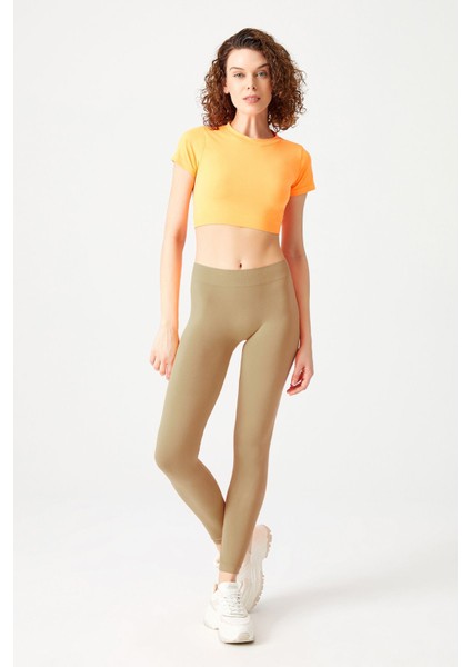 Vizon Esnek ve Toparlayıcı Spor Tayt Basic Seamless fırsatları