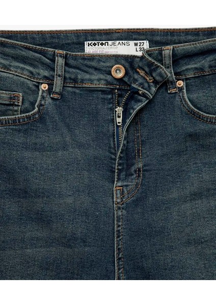 Kick Flare Indigo Kadın Jean Pantolon 6WAL40035MD indirimleri