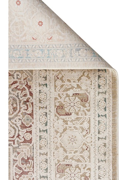 Babil Bbl 02 Bej - Viskon Halı | Klasik Dokuma Salon Halısı