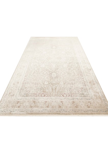 Babil Bbl 02 Bej - Viskon Halı | Klasik Dokuma Salon Halısı indirimleri