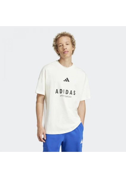 Adidas Sportswear JJ3660 ALL SZN Graphic Tee modelleri