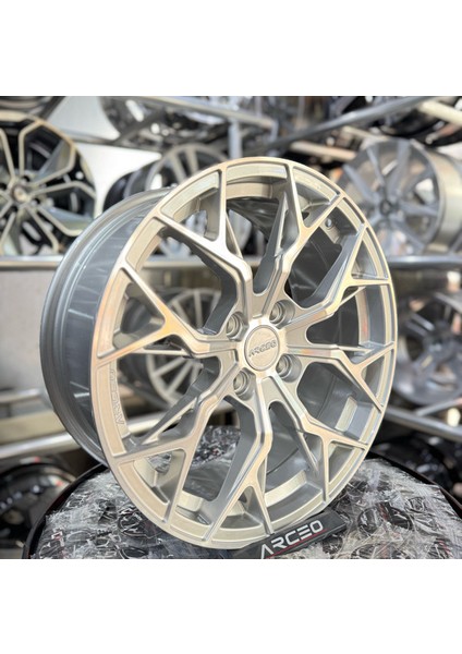 17'' 4X100 Arceo Roma Silver Jant Modeli