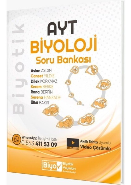 Biyotik 2026 Ayt Biyoloji Soru Bankası