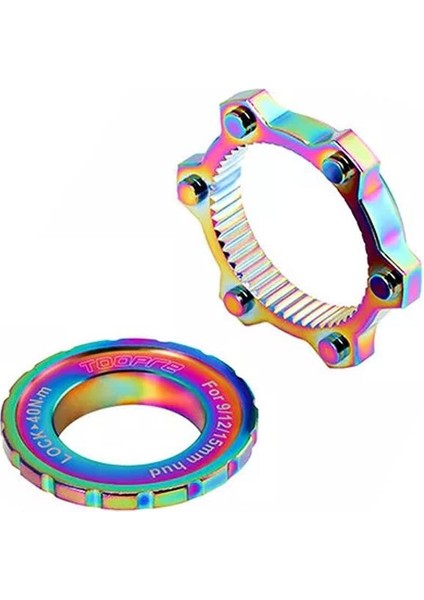 Centerlock Dan 6 Vidalıya Çevirici Adaptör Rainbow