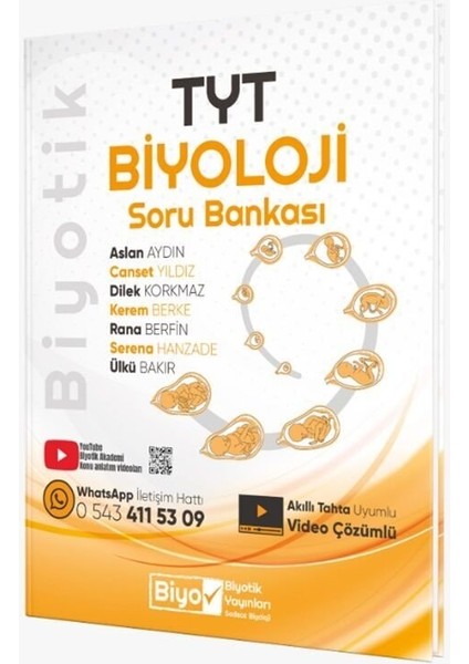 Biyotik 2026 Tyt Biyoloji Biyotik Soru Bankası
