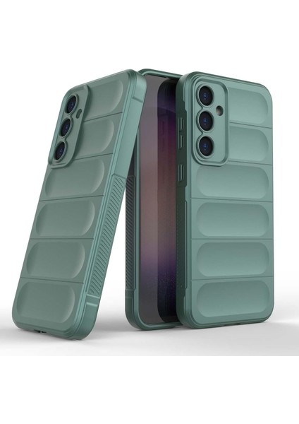 Samsung Galaxy A17 5g Kılıf Kamera Korumalı Dalgalı Yumuşak Renkli Silikon Kapak Içi Kadife