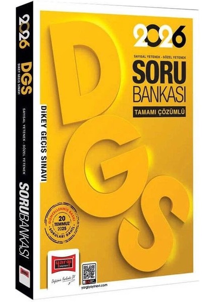 Yargı 2026 Dgs Soru Bankası Çözümlü