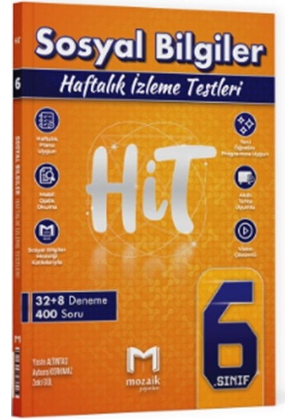Mozaik 2026 6. Sınıf Sosyal Bilgiler Hit 32 Deneme