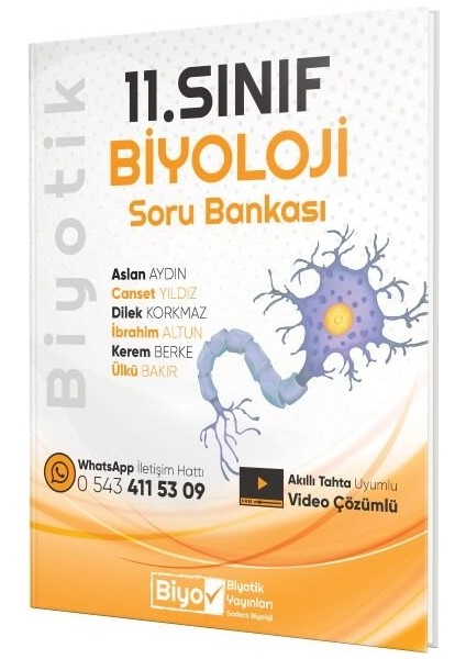 Biyotik 2026 11. Sınıf Biyoloji Soru Bankası
