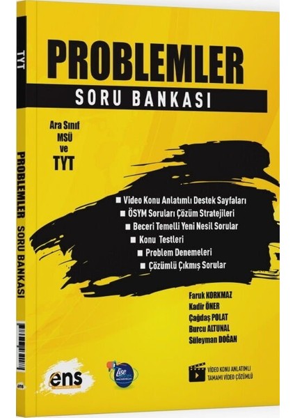 Ens 2026 Tyt Problemler Soru Bankası