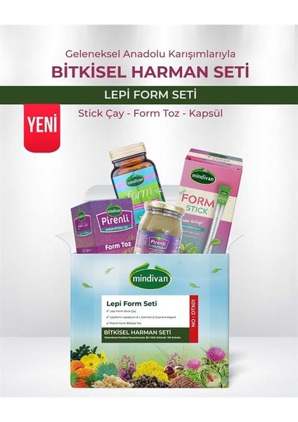 Lepi Form Bitkisel Harman Seti No: DTX01 fiyatları