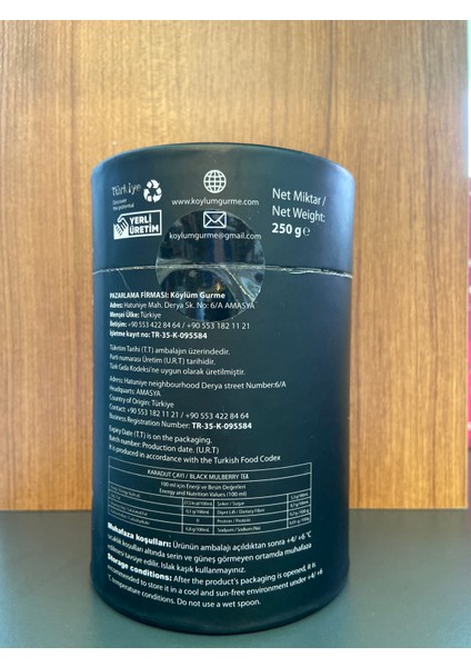 Karadut Çayı Gerçek Meyve Taneleri 250 G modelleri