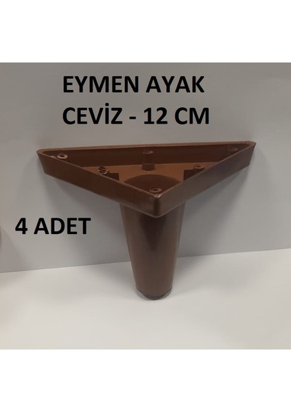 10 cm - 12 cm - 14 cm Mobilya, Koltuk, Kanepe, Çekyat, Tv Ünitesi Ayak Takımı 4 Adet