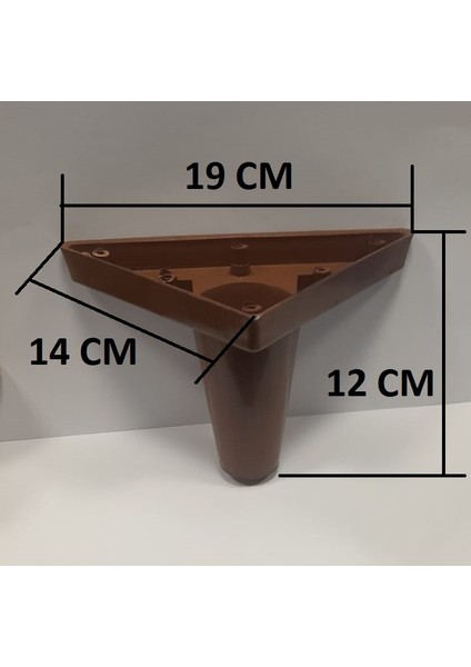 10 cm - 12 cm - 14 cm Mobilya, Koltuk, Kanepe, Çekyat, Tv Ünitesi Ayak Takımı 4 Adet fiyatları