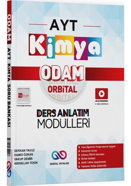 Orbital 2026 Ayt Kimya Ders Anlatım Modülleri