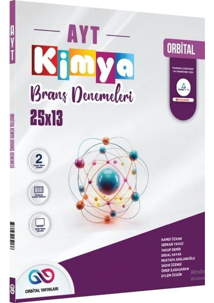 Orbital 2026 Ayt Kimya 25 x 13 Branş Denemeleri