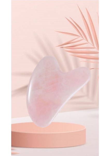 Rosekuvars Çift Taraflı Roller&kalp Guasha Masajtaşı 2'li Set Cilde Kolejen Üretimini Arttırır fiyatları