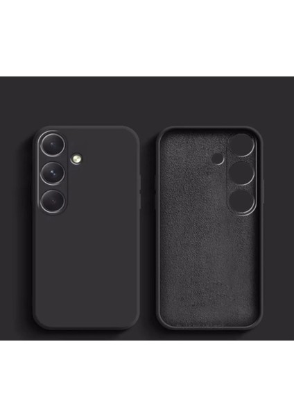 Samsung Galaxy A17 5g Kılıf Lansman Kamera Korumalı Içi Süet Kadife Yumuşak Renkli Silikon Mat Hisli