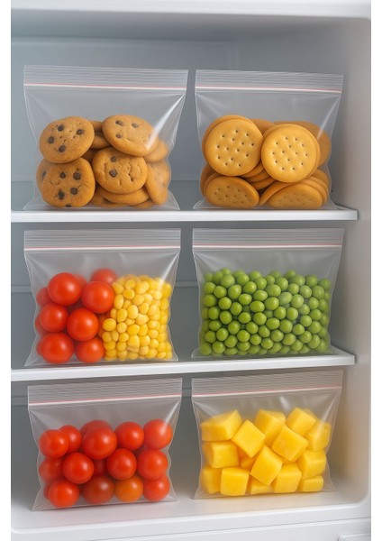 75' Li Buzdolabı Kilitli Torba Poşet Dondurucu Ikramlık Çerez Davet Kına Hediyelik Poşeti 21X27 cm fiyatları