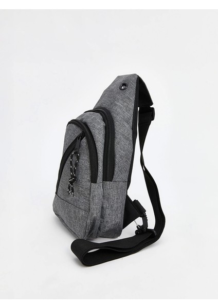 Lcw Accessorıes Gri Fermuarlı Erkek Göğüs Çantası fiyatları