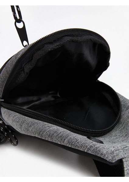 Lcw Accessorıes Gri Fermuarlı Erkek Göğüs Çantası fırsatları