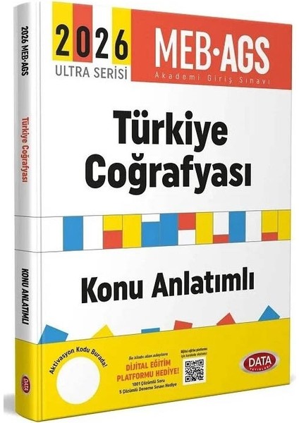 Data 2026 Meb-Ags Türkiye Coğrafyası Konu Anlatımlı Ultra Serisi