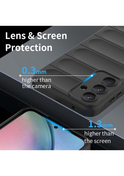 Samsung Galaxy A17 5g Kılıf Kamera Korumalı Dalgalı Yumuşak Renkli Silikon Kapak Içi Kadife fırsatları