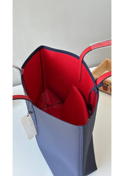 Kadın Çift Taraflı Lacivertomuz Çantası modelleri